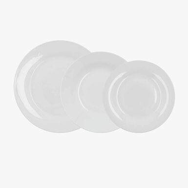 Vajilla de 18 piezas porcelana brillo Vetra