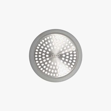 Protector de desag&uuml;e para fregadero de acero inoxidable gris - Oxo
