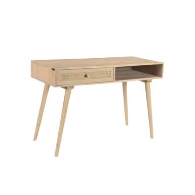 Escritorio de madera de mango Bali 118x50x76cm Clau&Chloe