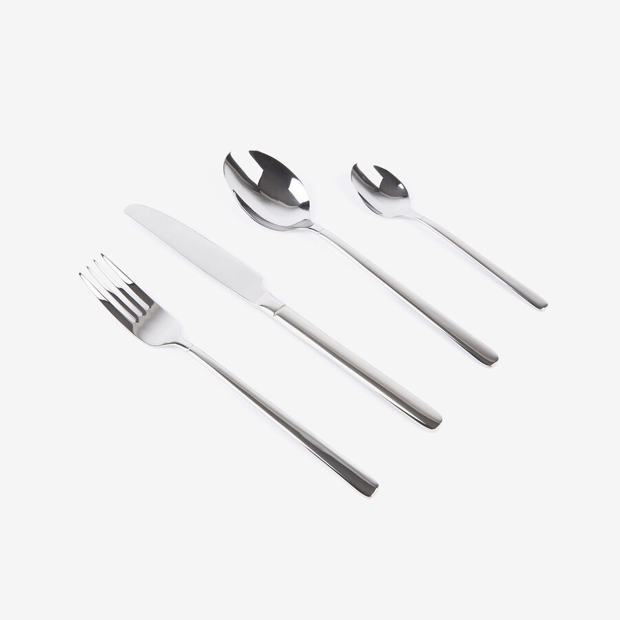 Cubertería de 24 piezas de acero inoxidable Libra