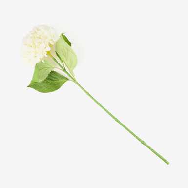 Flor artificial hortensia blanca 66cm