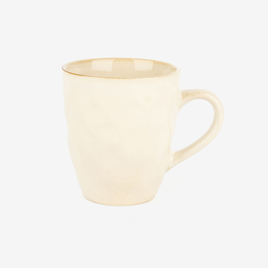 Vajilla de gres crema Bilada