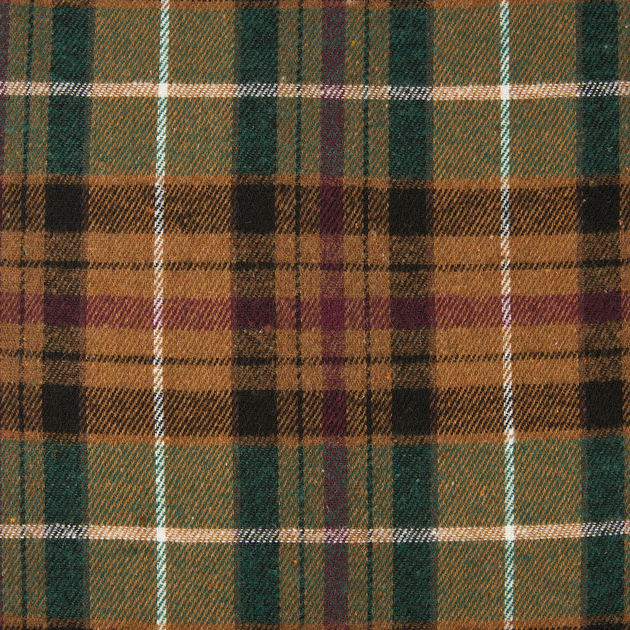 Funda de coj&iacute;n de algod&oacute;n cuadros escoc&eacute;s 45x45cm