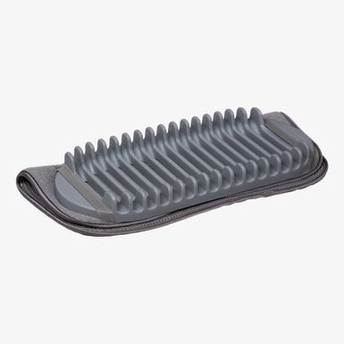 Alfombrilla escurridora AquaDry de silicona gris 44,5x17,8cm