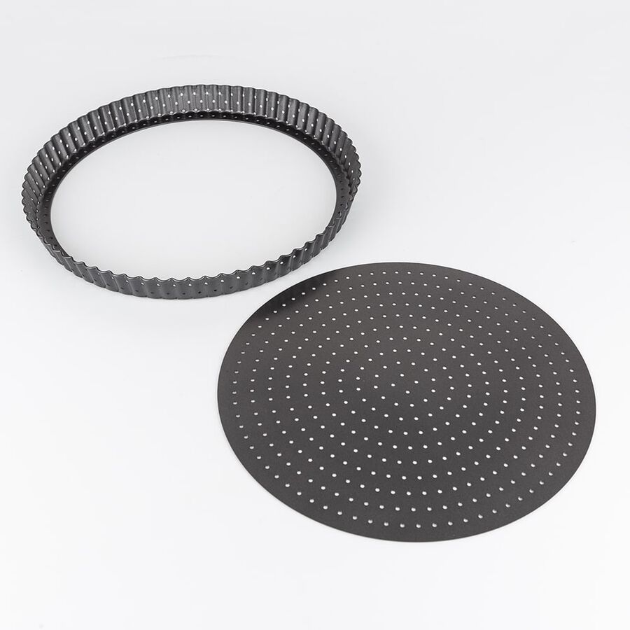 Molde para tarta rizado de metal &Oslash;28cm