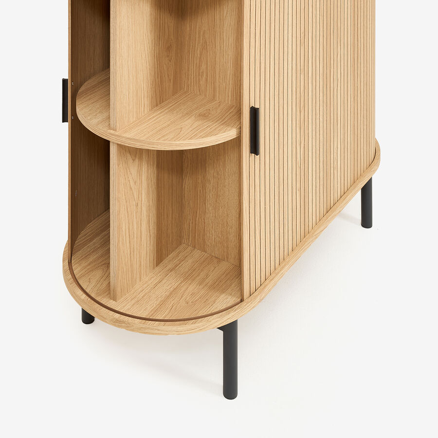 Estanter&iacute;a de madera MDF Medan 90x40x172,5cm