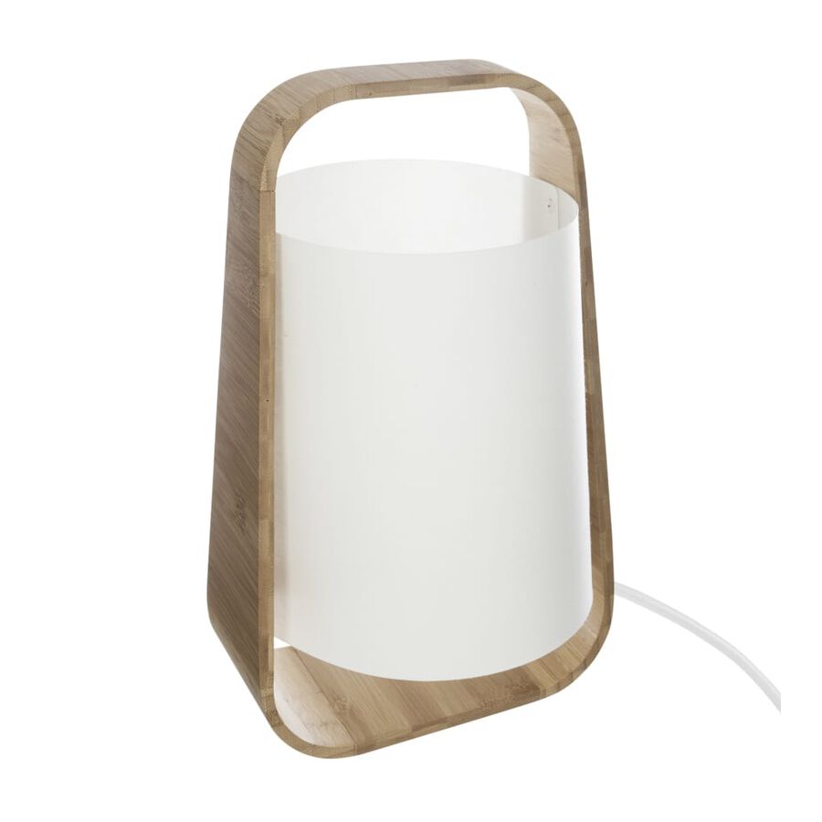 L&aacute;mpara de mesa de bamb&uacute; Dune 21x20x35cm