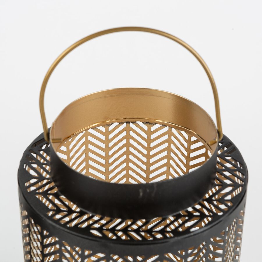 Portavelas metal Ø14x24cm en varios modelos