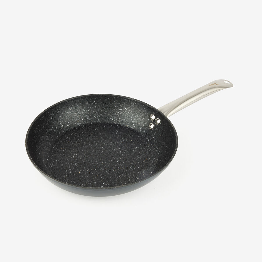 Sart&eacute;n de aluminio forjado antiadherente apta para inducci&oacute;n Piedra Batu &Oslash;24cm