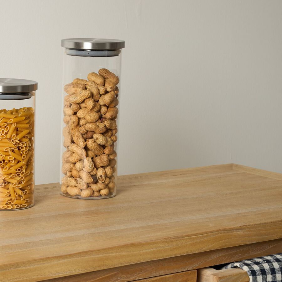 Bote de cristal Siroco &Oslash;10x25cm 1,4L