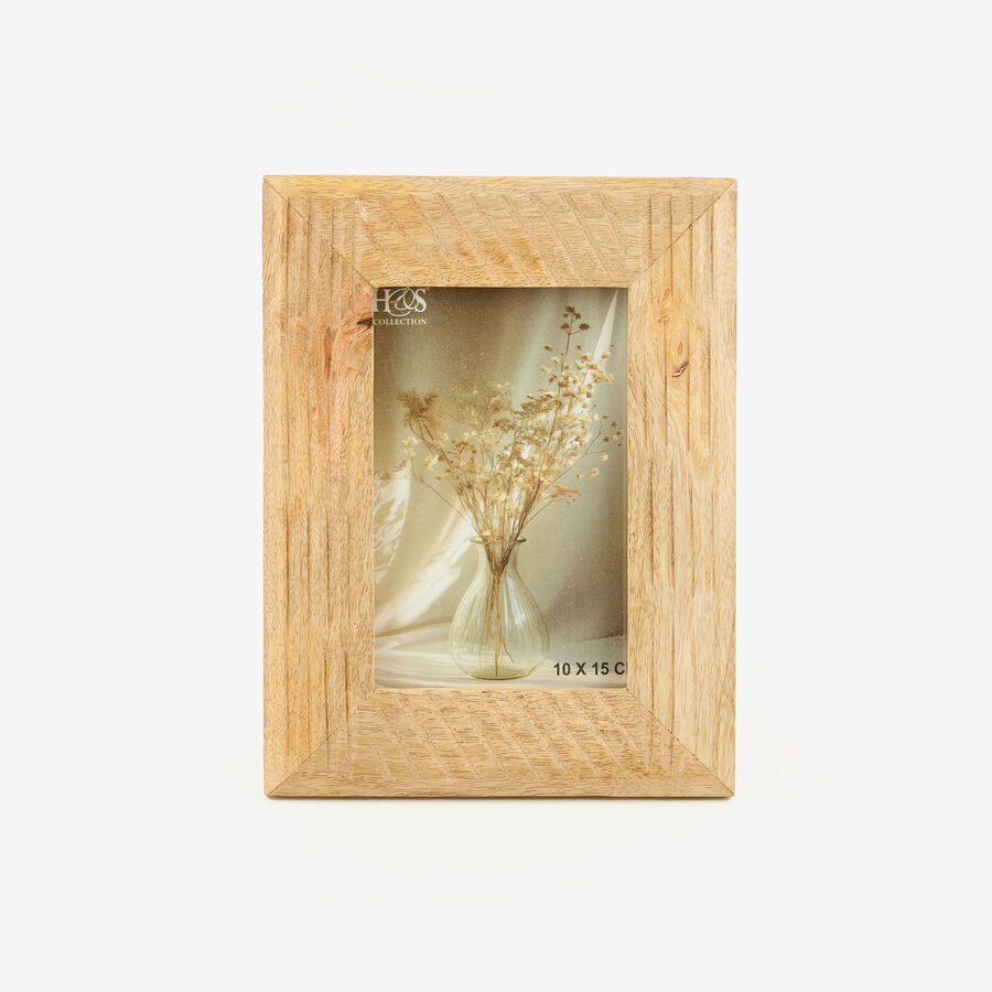 Marco de fotos de madera Lylia 10x15cm