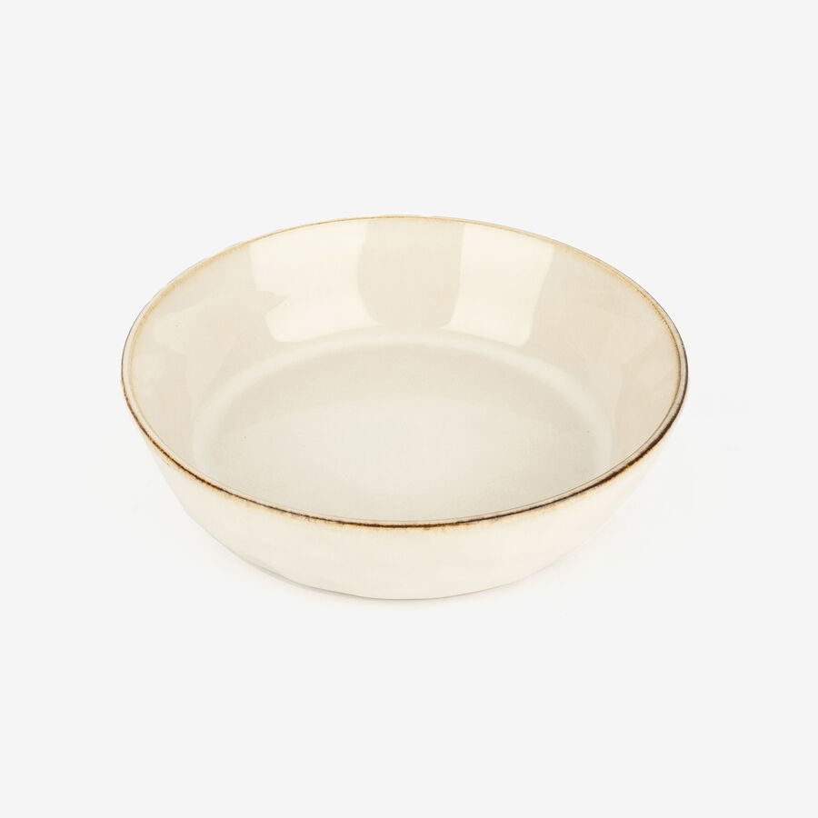 Bol de gres crema Bilada 100cl