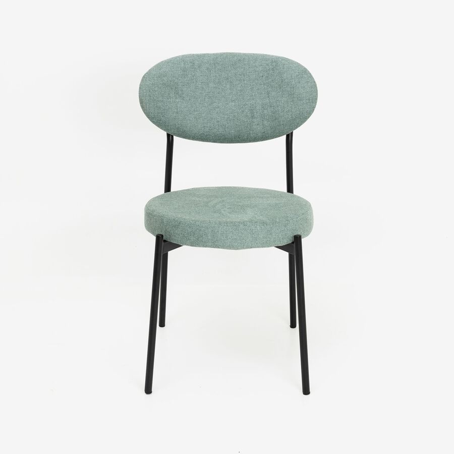 Silla de comedor verde agua Candela 49x53 Clau&Chloe