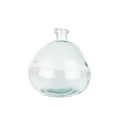 Jarrón de vidrio reciclado Eris Ø20x23cm