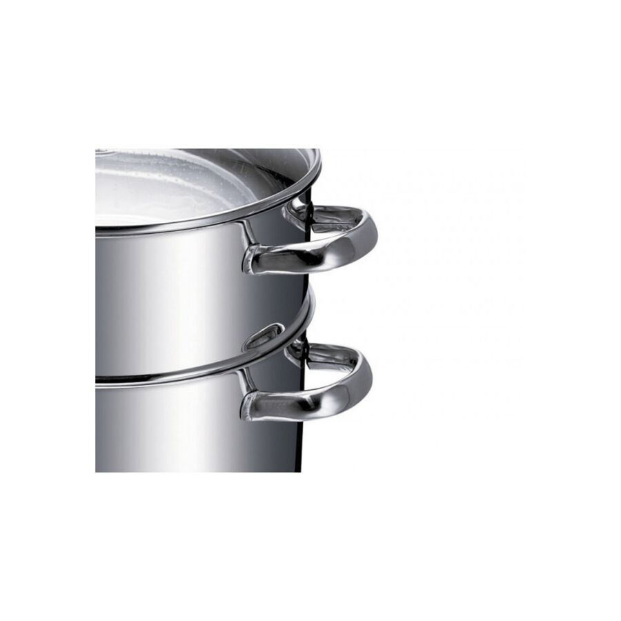Olla para cocción al vapor de acero inoxidable Ø23cm, 8L
