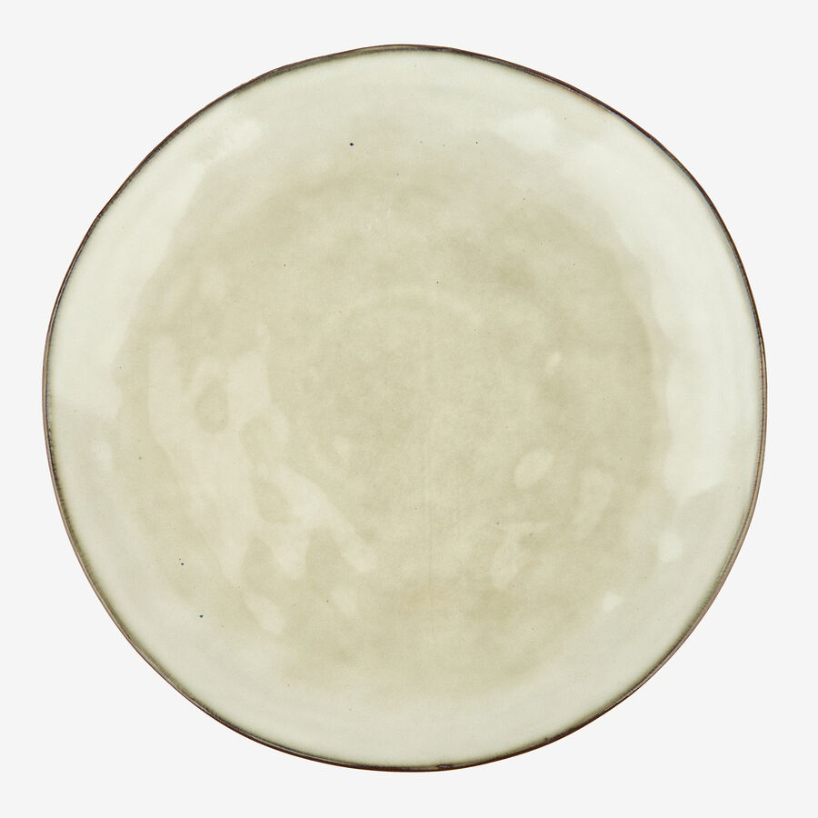 Vajilla de 12 piezas de cerámica gris Veiga