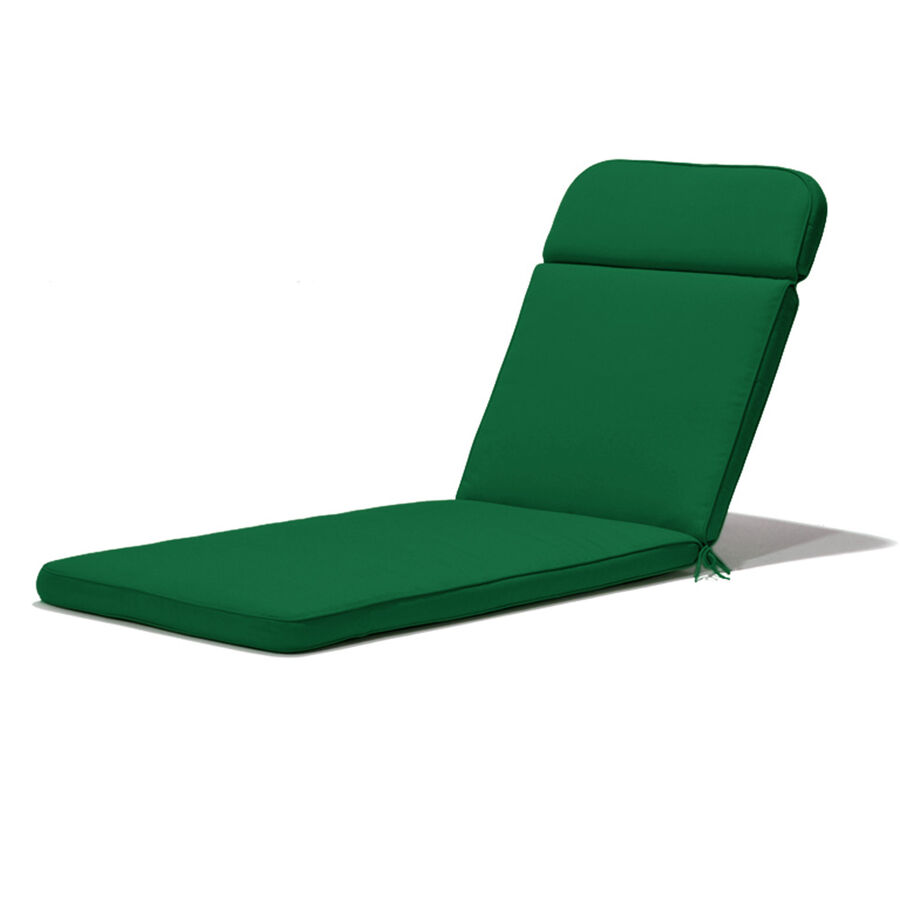 Coj&iacute;n para tumbona verde Bahamas 196x60cm
