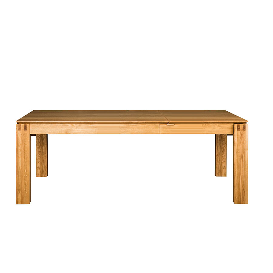 Mesa extensible de madera de roble 160/240cm