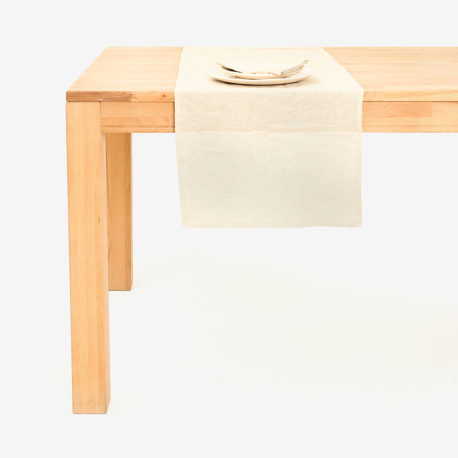 Camino de mesa natural Linen 45x140cm