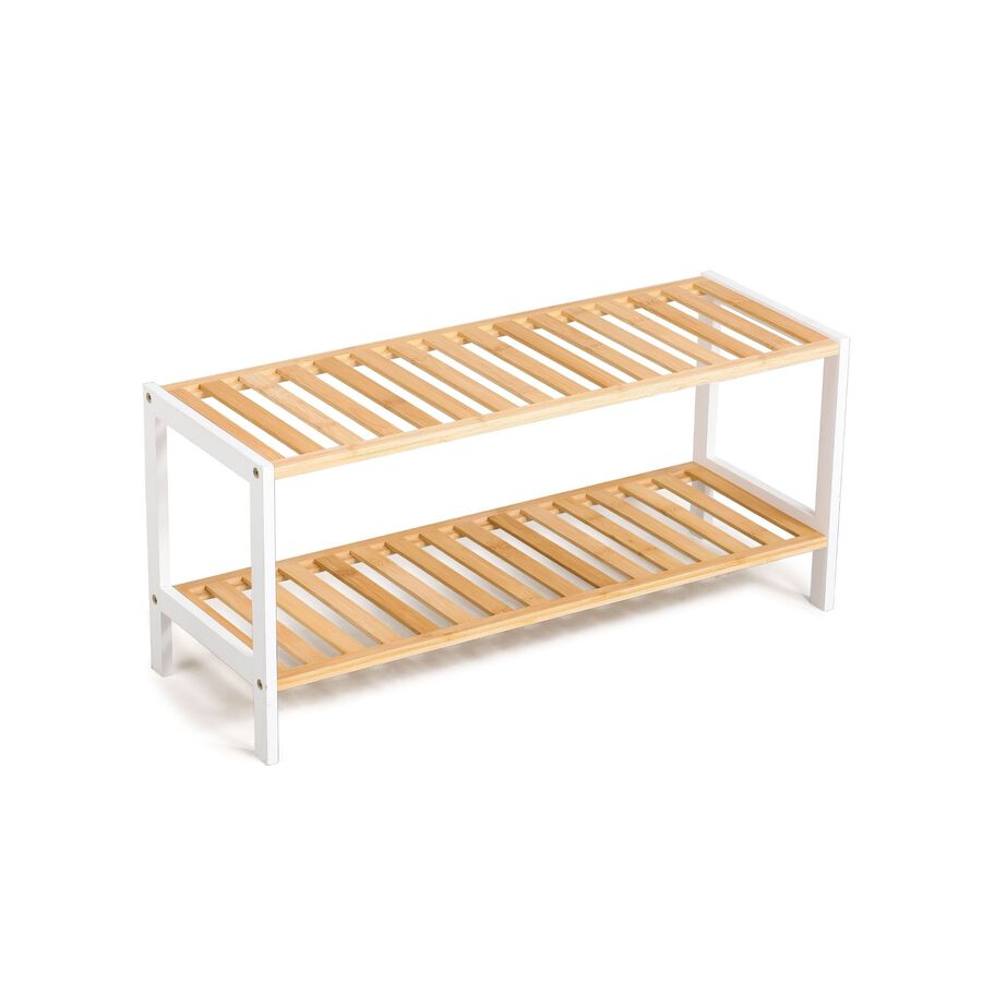 Zapatero de bambú Oliver 69x24x31cm