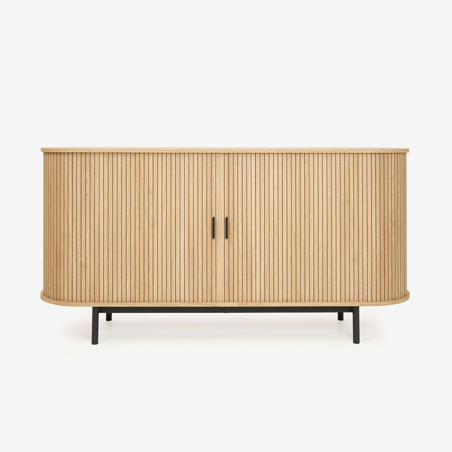 Aparador de madera MDF Medan 150x40x75cm