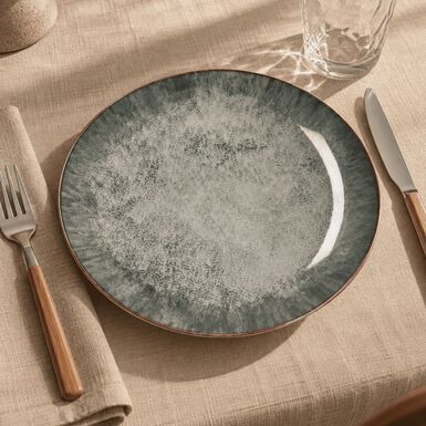 Plato llano de porcelana Moon 27cm