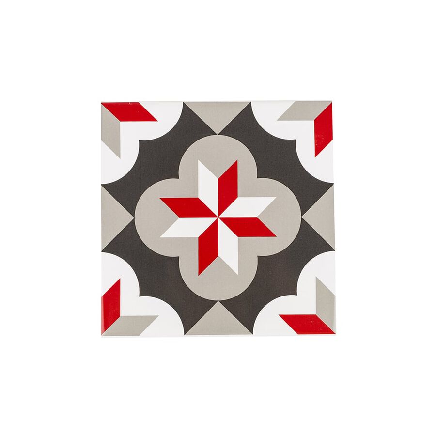 Salvamanteles de cerámica con azulejos 20x20cm