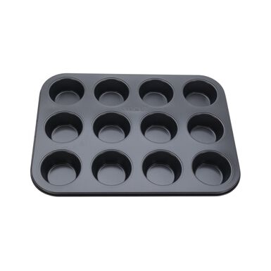 Molde para 12 muffins de acero inoxidable Bilal
