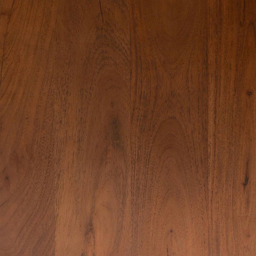 Mesa auxiliar de madera efecto travertino Wira 120x70cm 