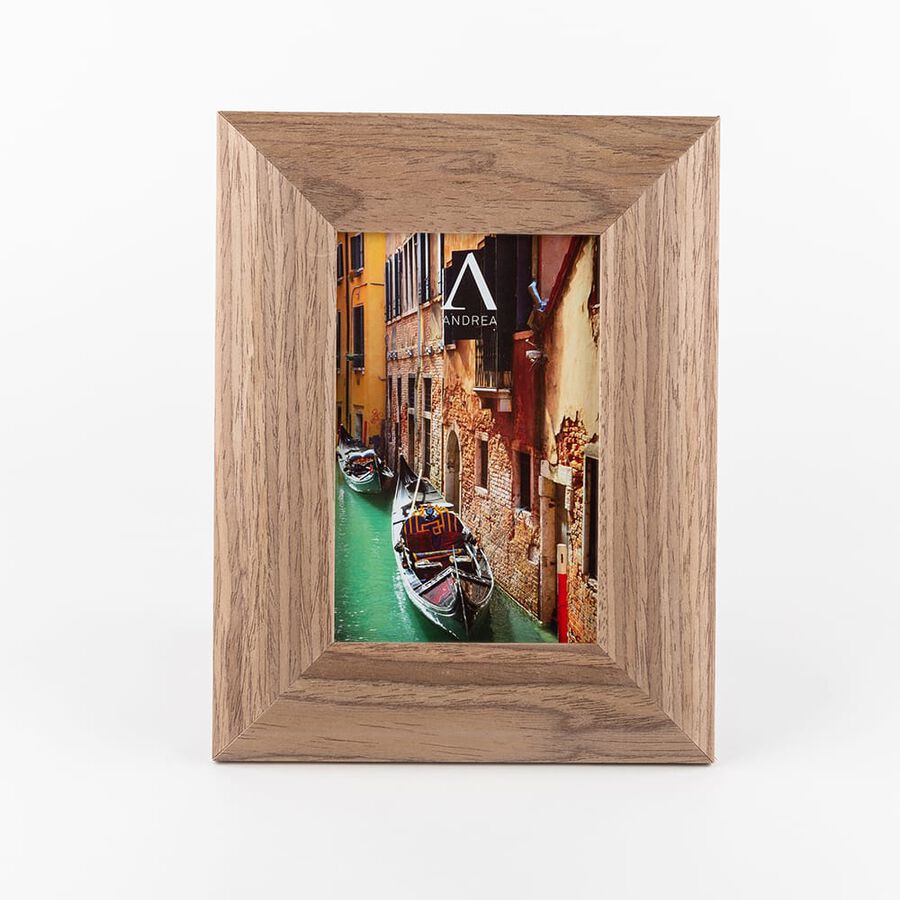 Marco de fotos madera oscura 10x15cm