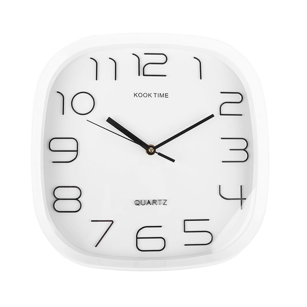 Reloj best sale pared cuadrado
