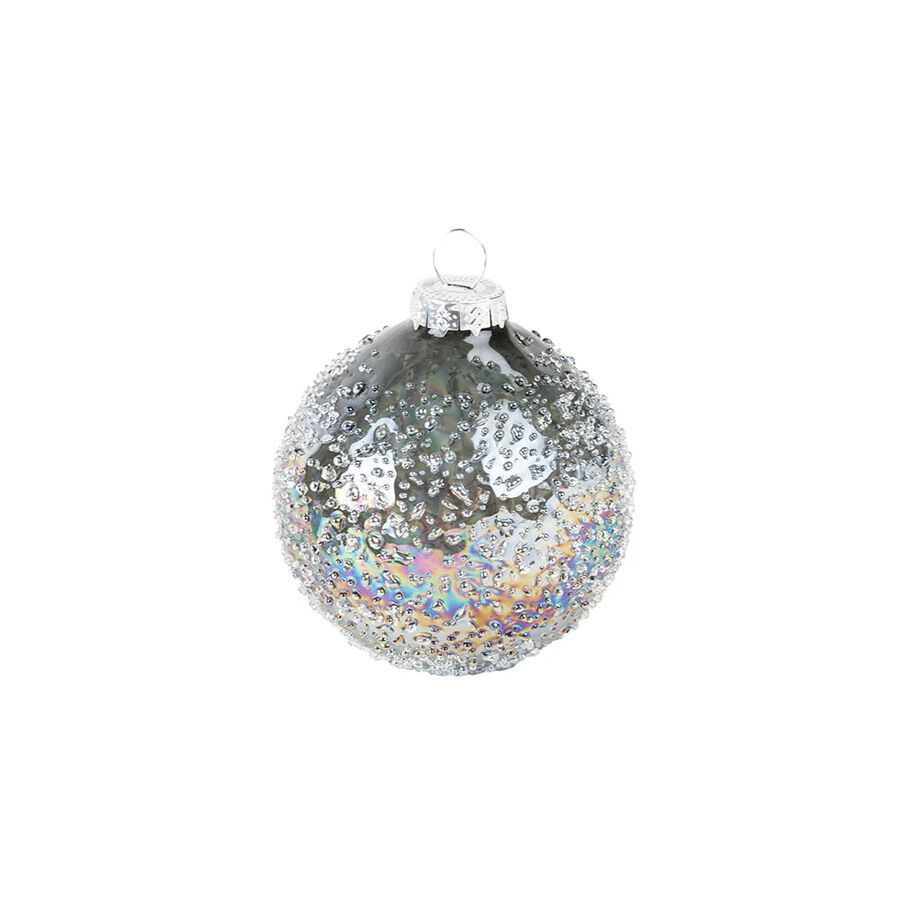 Bola decorativa de cristal Ø8cm en varios colores