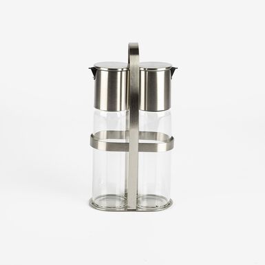 Set aceitera/vinagrera de acero 180ml