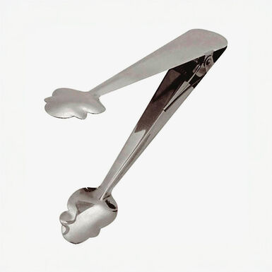 Pinza para hielo de acero in&oacute;xidable