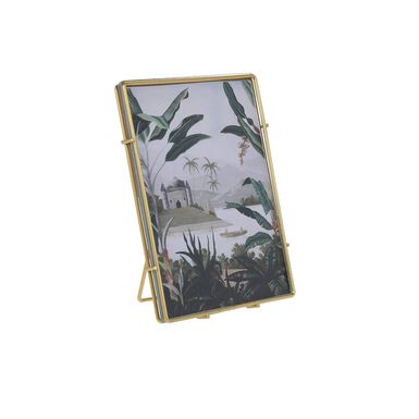 Marco de fotos dorado 13x17cm