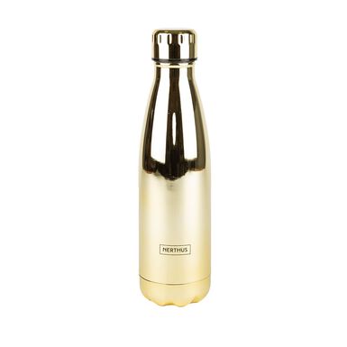 Botella termo de metal dorado 50cl
