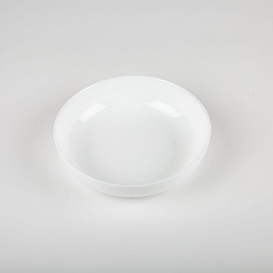 Plato llano blanco opal Ø17cm