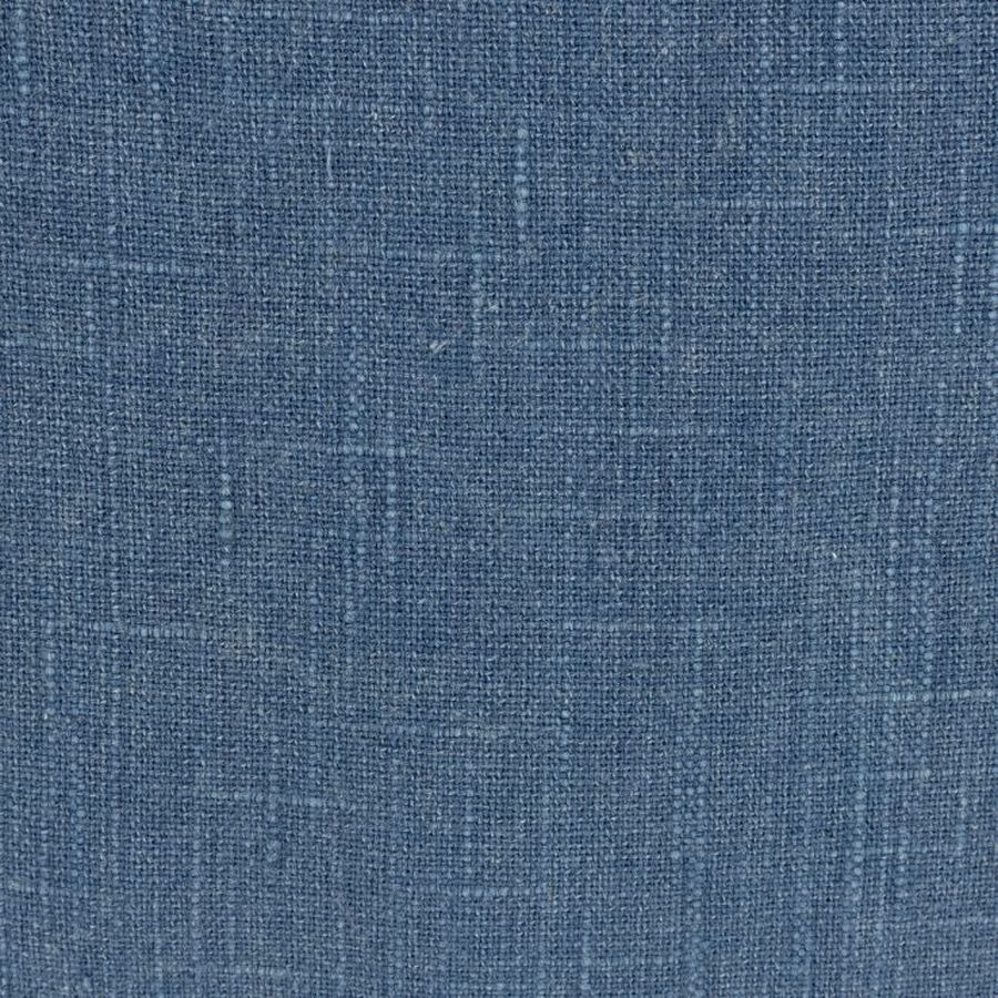 Funda de cojín de algodón azul Frida 30x45cm