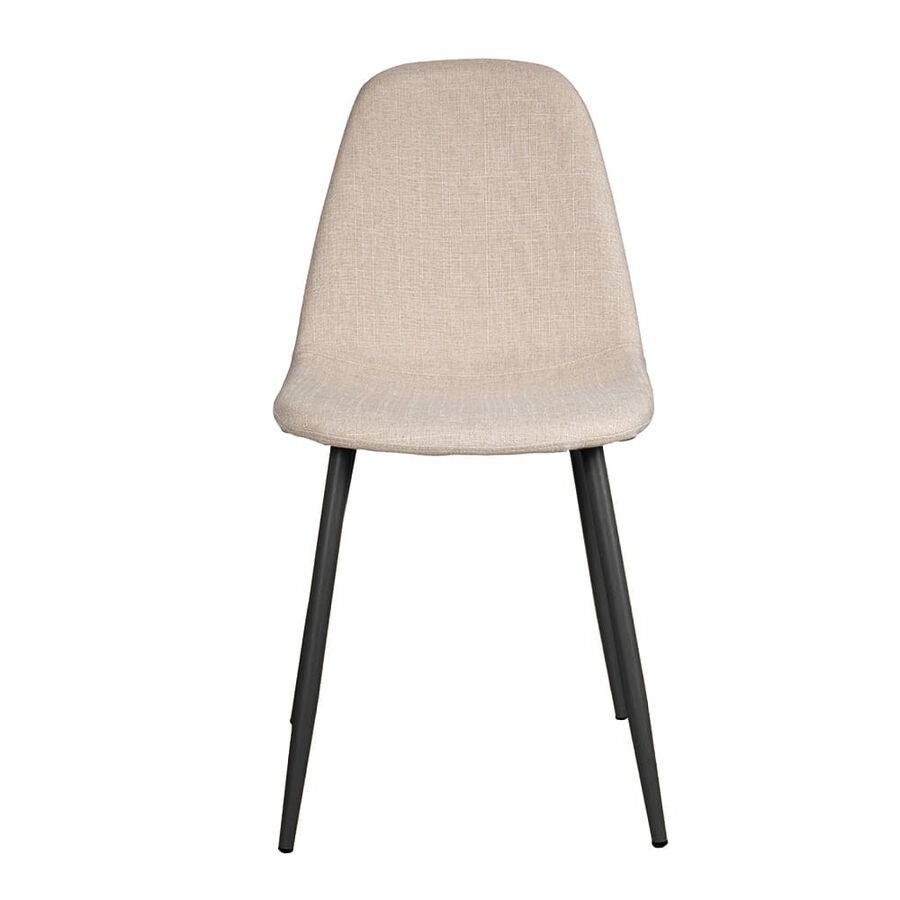 Silla de comedor beige arena Concept 45x55x86cm