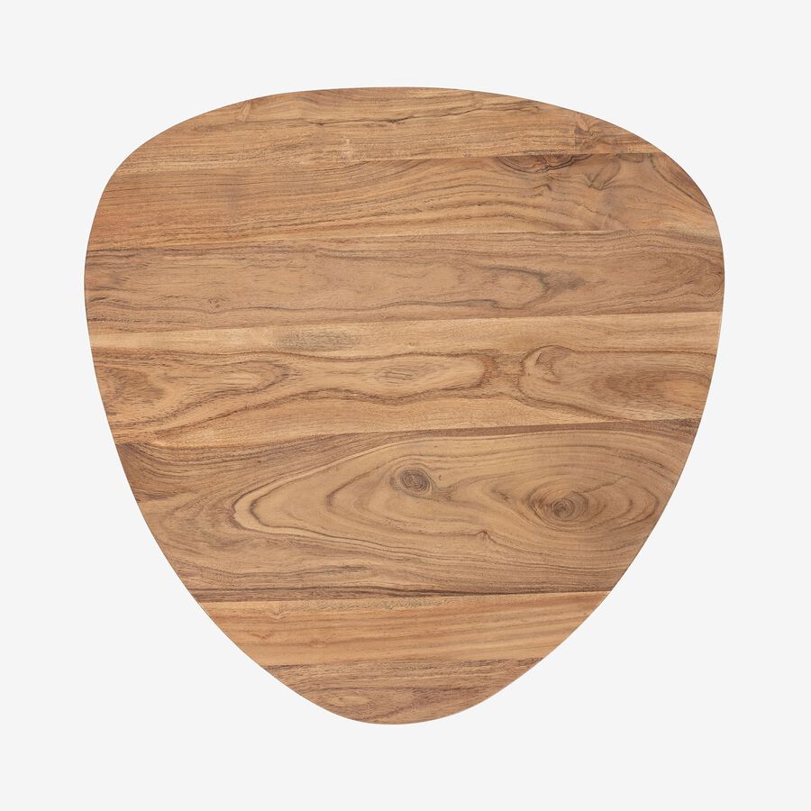 Mesa auxiliar triangular de madera G Bari