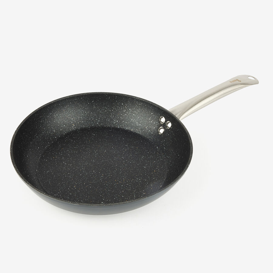 Sart&eacute;n de aluminio forjado antiadherente apta para inducci&oacute;n Piedra Batu &Oslash;28cm