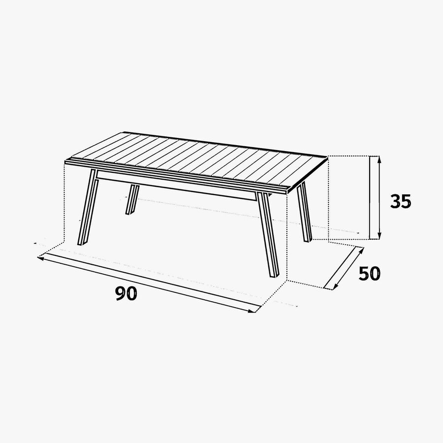Conjunto de jard&iacute;n para 4 personas de madera de acacia Tiwin