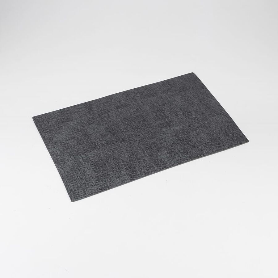 Mantel individual de doble cara gris oscuro Tiffany 43x30cm - Guzzini