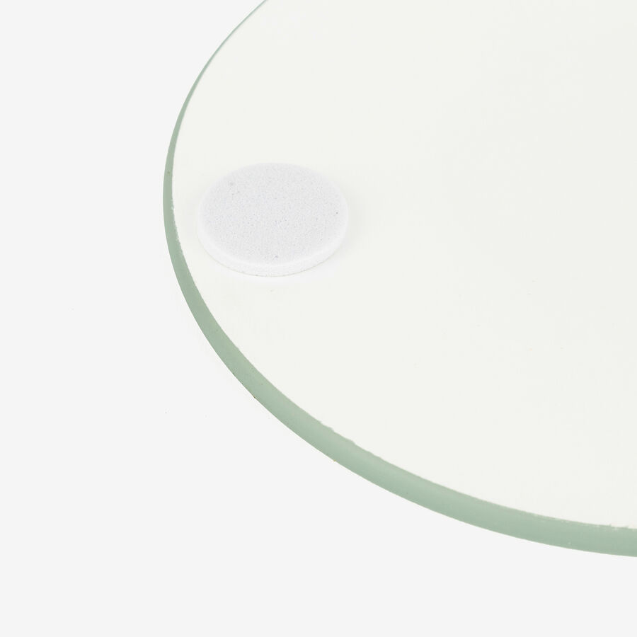 Set de 6 posavasos de cristal &Oslash;11cm Drinks