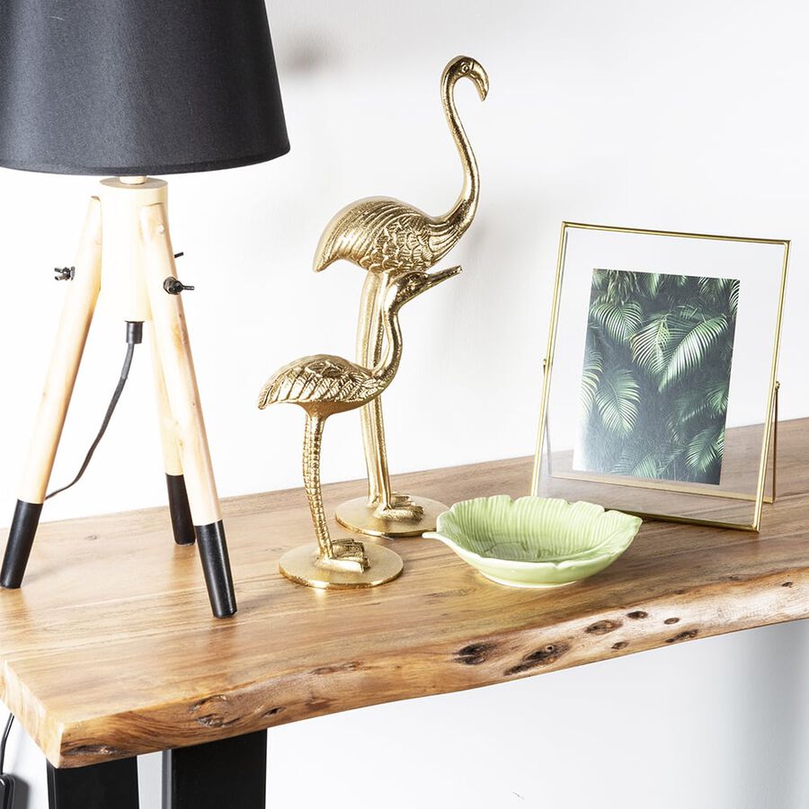 Consola de madera de acacia Brooklyn 120x40x80cm