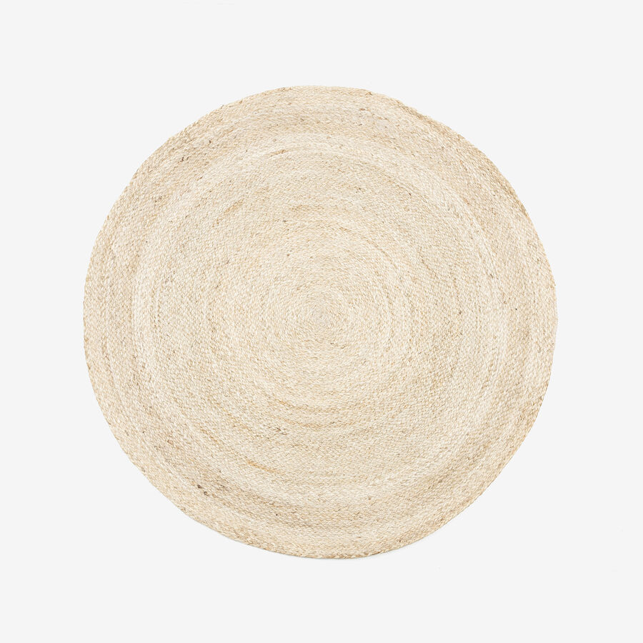 Alfombra de yute natural &Oslash;90cm