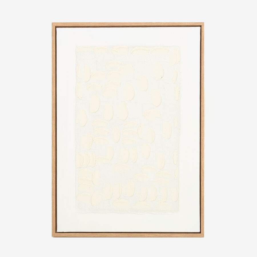 Cuadro con marco y cristal Relieve 50x40cm