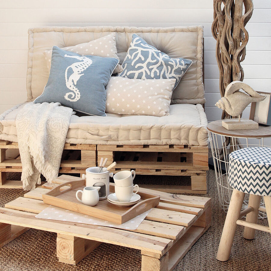 Palet de madera 120x80cm para sofá