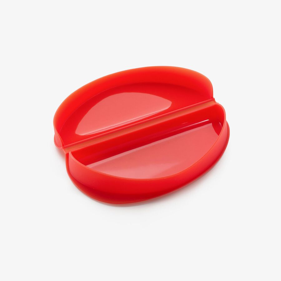 Molde de tortilla para microondas rojo de silicona Omel 23cm - L&eacute;ku&eacute;