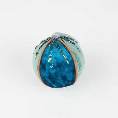 Bola decorativa terciopelo 8cm